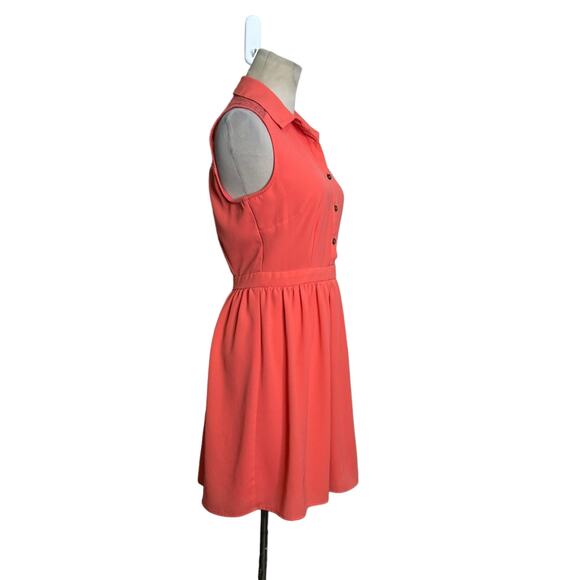 Speechless pink melon sleeveless mini dress size M - Picture 7 of 11